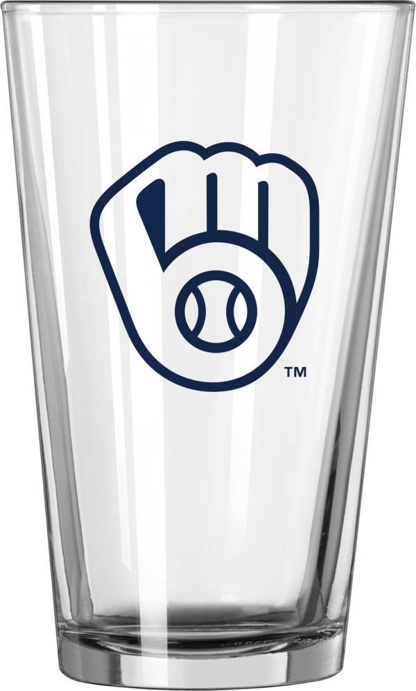 Logo Milwaukee Brewers 16oz. Gameday Pint Glass