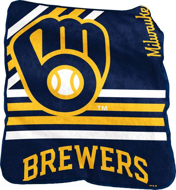 Logo Milwaukee Brewers Frosty Fleece Blanket product image