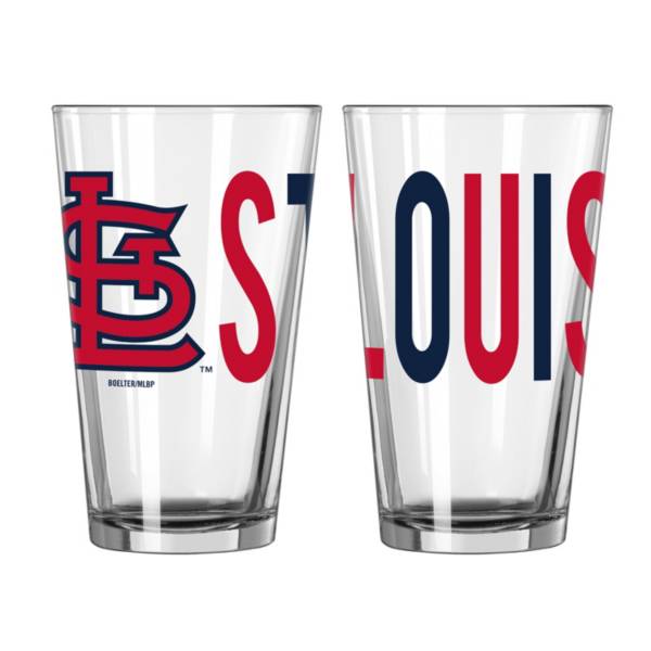 Logo St. Louis Cardinals 16 oz. Overtime Pint Glass