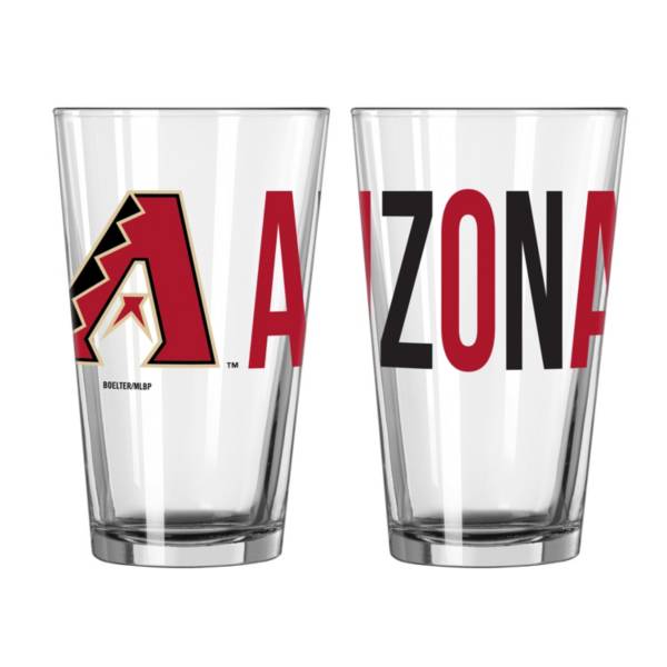 Logo Arizona Diamondbacks 16 oz. Overtime Pint Glass