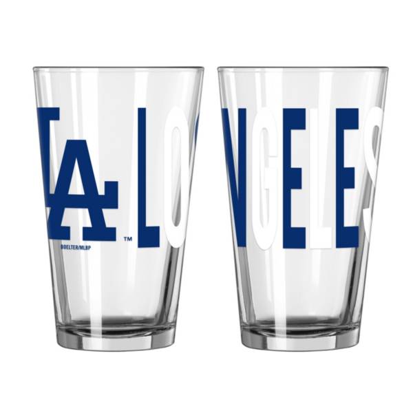 Logo Los Angeles Dodgers 16 oz. Overtime Pint Glass product image