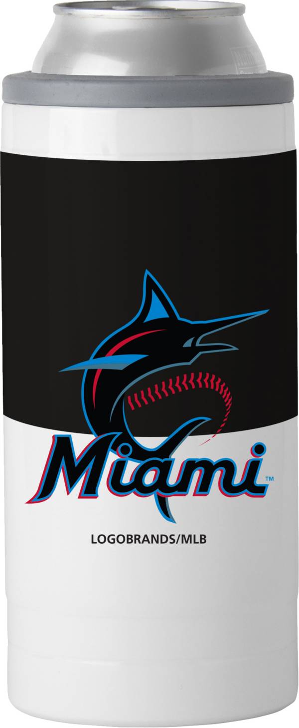 Logo Miami Marlins Slim Can Coolie