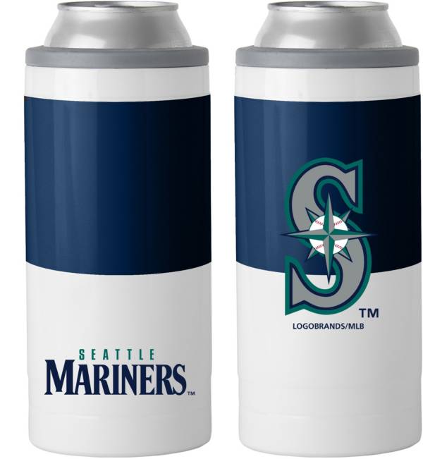 Logo Seattle Mariners 12 oz. Slim Can Coozie