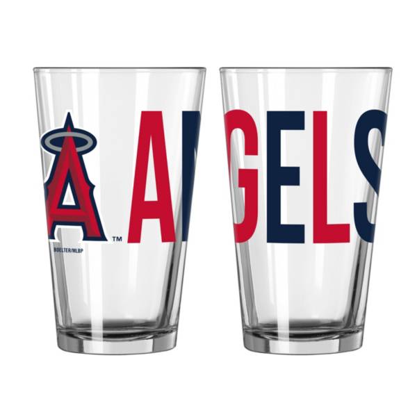 Logo Los Angeles Angels 16 oz. Overtime Pint Glass