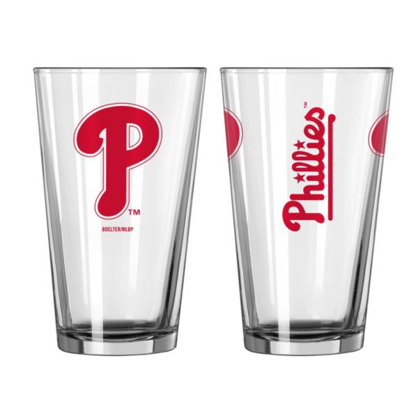 Logo Philadelphia Phillies 16oz. Pint Glass