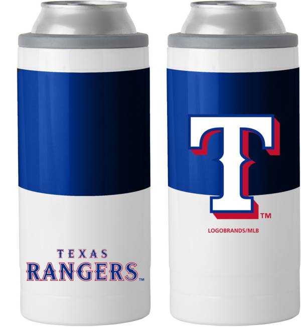 Logo Texas Rangers 12 oz. Slim Can Coozie