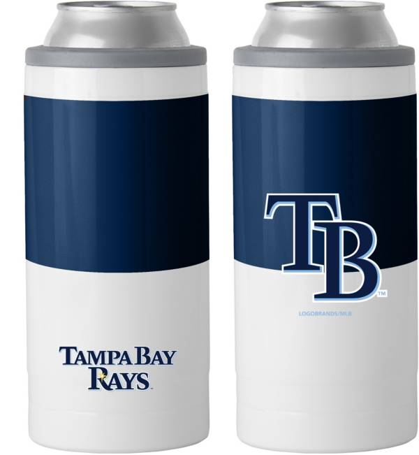 Logo Tampa Bay Rays 12 oz. Slim Can Coozie