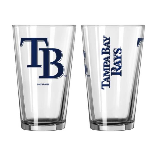 Logo Tampa Bay Rays 16oz. Pint Glass