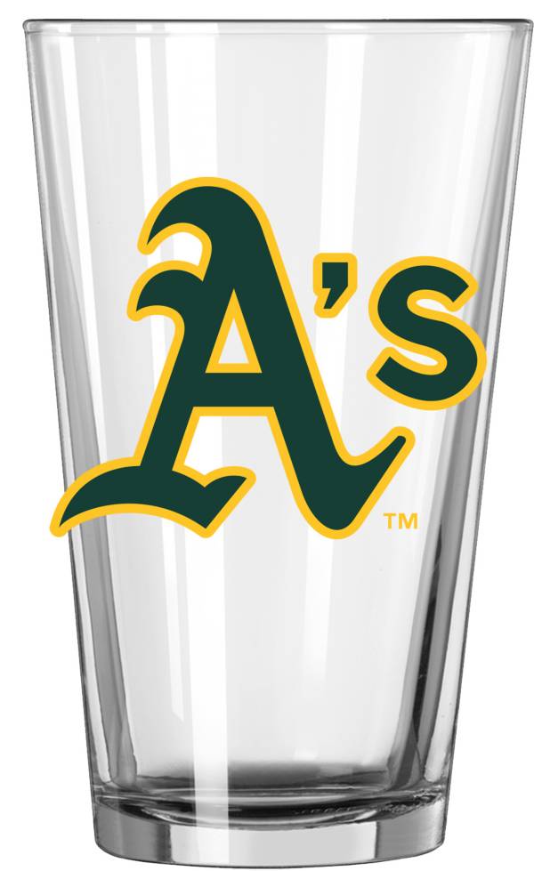 Logo Oakland Athletics 16 oz. Overtime Pint Glass