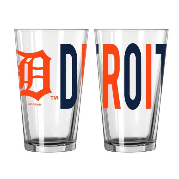 Logo Detroit Tigers 16 oz. Overtime Pint Glass