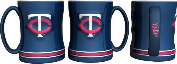 Logo Minnesota Twins 14oz. Relief Mug