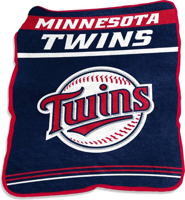 Logo Minnesota Twins 50'' x 60'' Game Day Throw Blanket