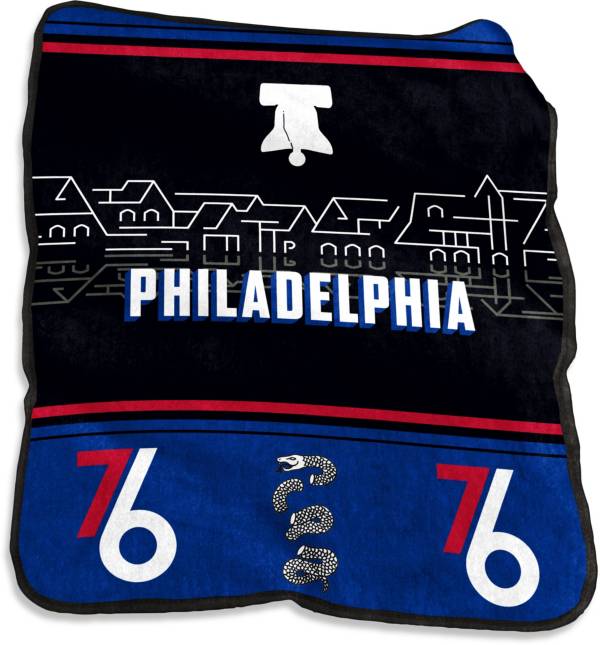 Logo 2021-22 City Edition Philadelphia 76ers 50'' x 60'' Game Day Throw Blanket