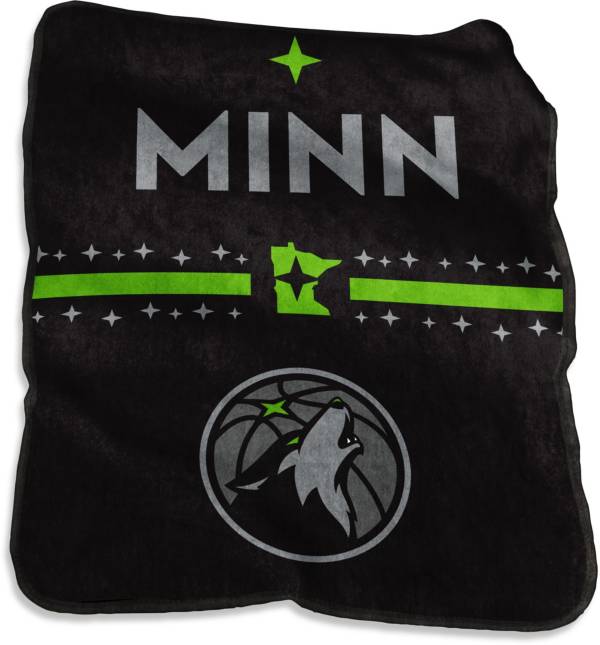 Logo 2021-22 City Edition Minnesota Timberwolves 50'' x 60'' Game Day Throw Blanket