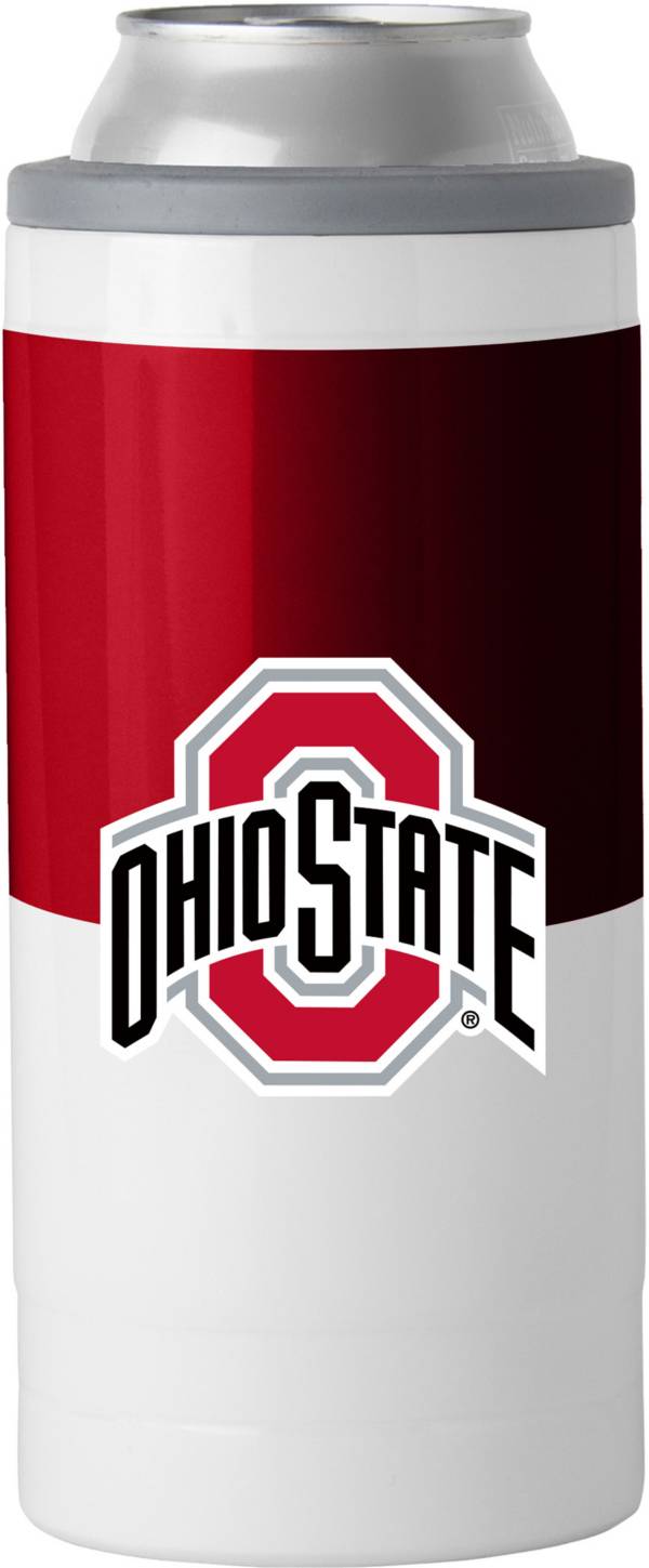 Logo Ohio State Buckeyes 12 oz. Slim Can Coozie