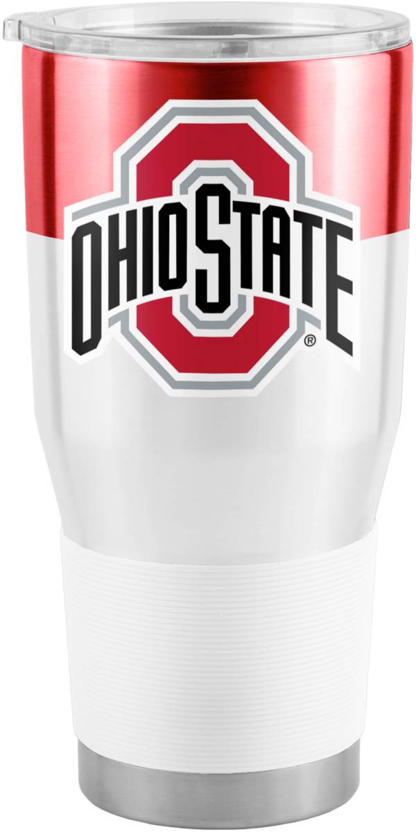 Logo Ohio State Buckeyes Colorblock 30oz. Tumbler