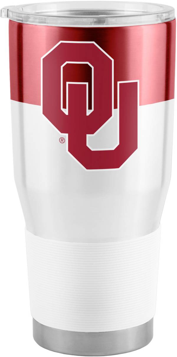 Logo Oklahoma Sooners Color Block 30 oz. Tumbler