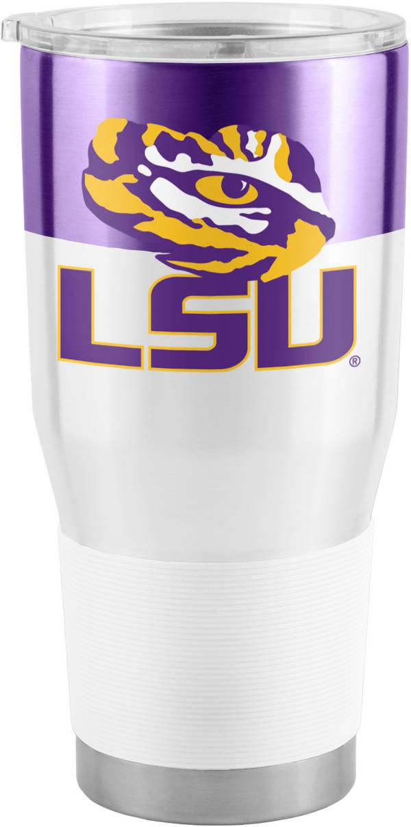 Logo LSU Tigers Color Block 30 oz. Tumbler