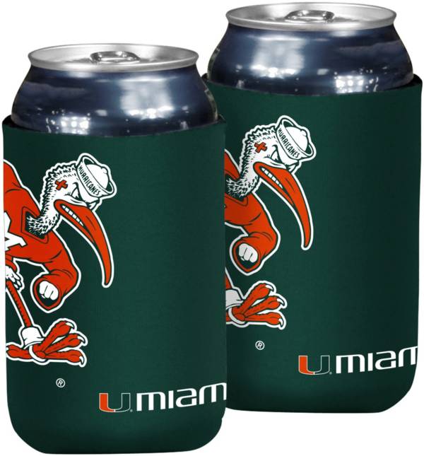 Miami Hurricanes Flat Koozie