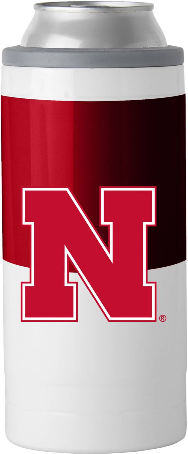 Logo Nebraska Cornhuskers 12 oz. Slim Can Coozie