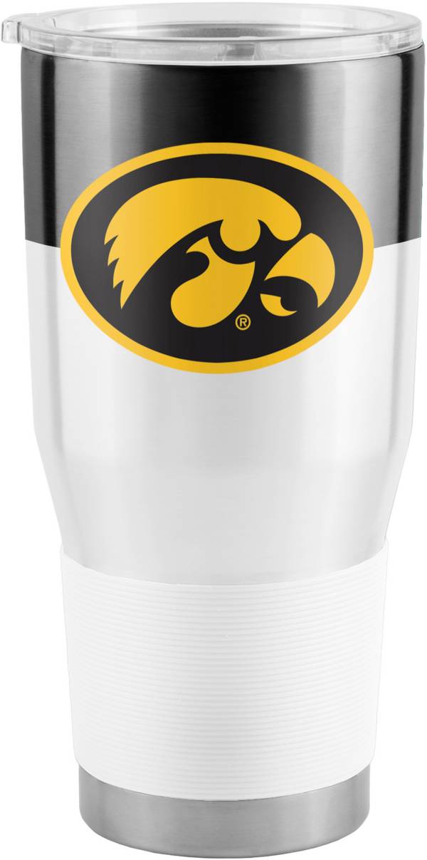 Logo Iowa Hawkeyes Color Block 30 oz. Tumbler