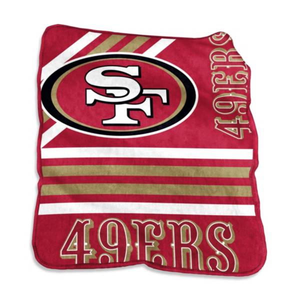 Logo San Francisco 49ers Raschel Throw