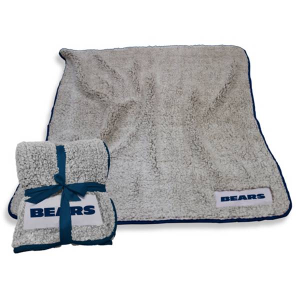 Logo Chicago Bears Frosty Fleece Blanket