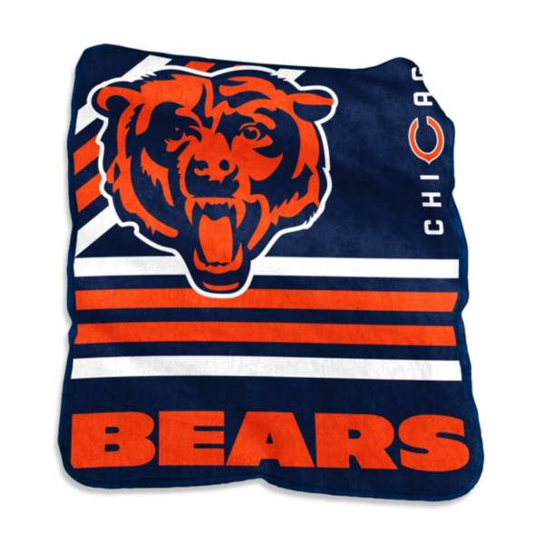Logo Chicago Bears Raschel Throw