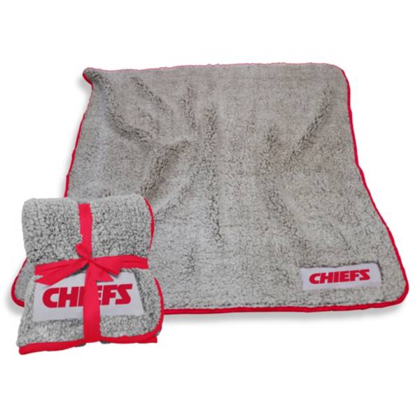 Logo Kansas City Chiefs Frosty Fleece Blanket