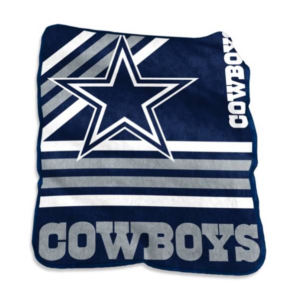 Logo Dallas Cowboys Raschel Throw