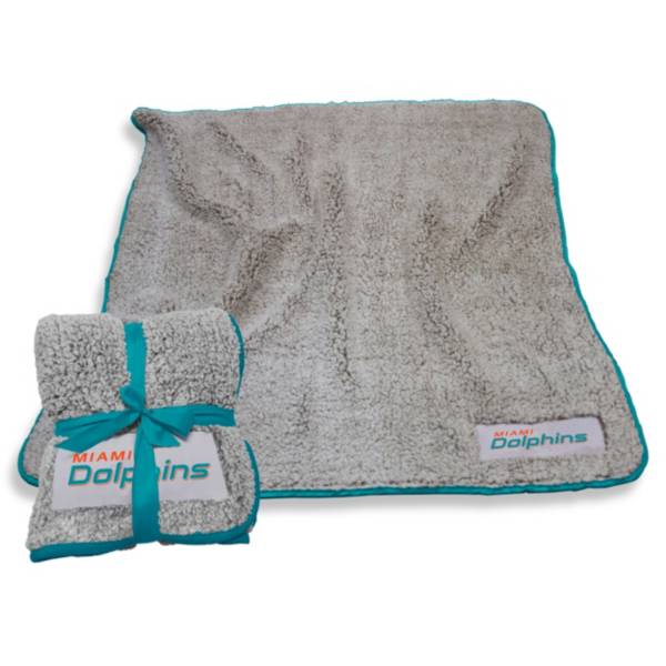 Logo Miami Dolphins Frosty Fleece Blanket