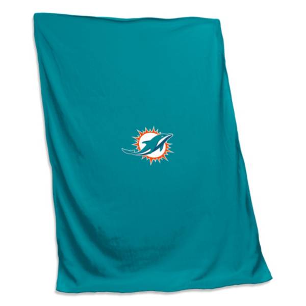 Logo Miami Dolphins Sweatshirt Blanket