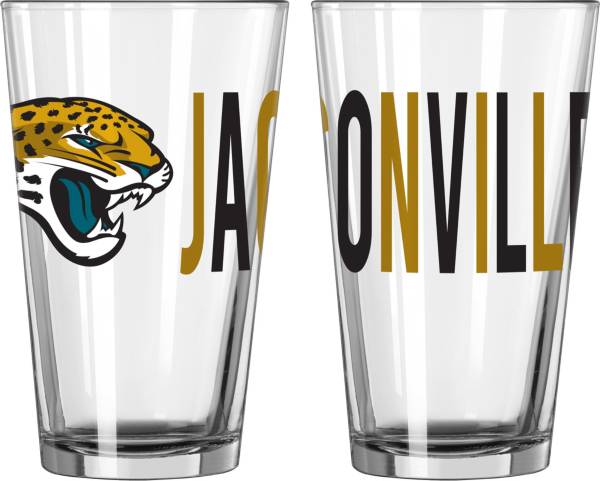 Logo Jacksonville Jaguars 16 oz. Pint Glass