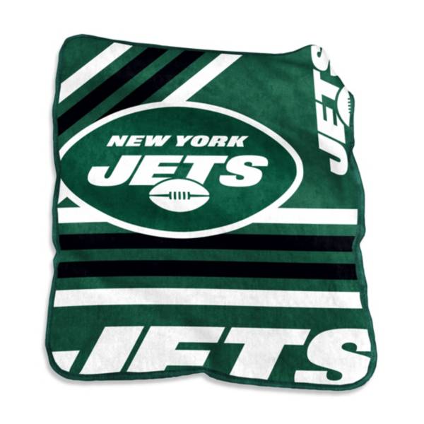 Logo New York Jets Raschel Throw