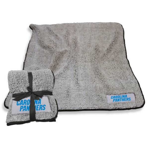 Logo Carolina Panthers Frosty Fleece Blanket