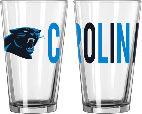 Logo Carolina Panthers 16 oz. Pint Glass