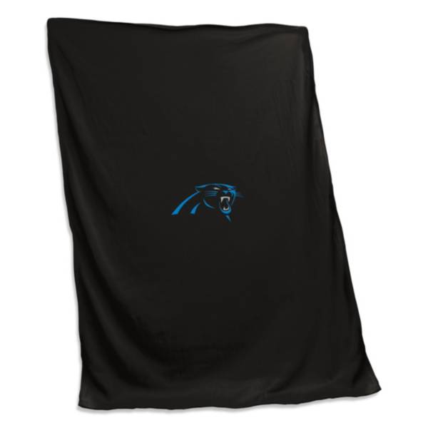 Logo Carolina Panthers Sweatshirt Blanket