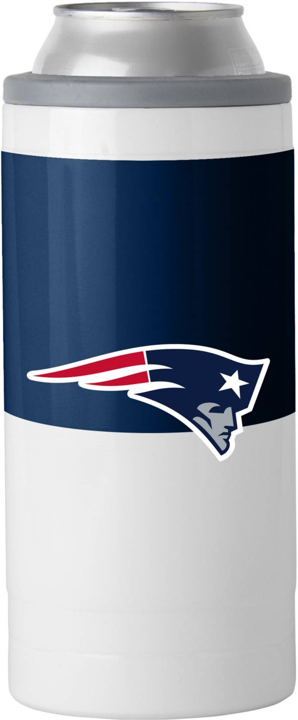 Logo New England Patriots 12 oz. Slim Can Coozie