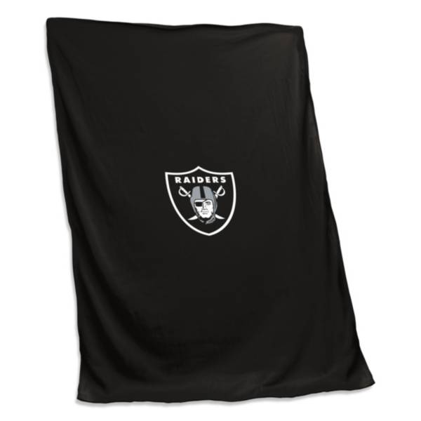 Logo Oakland Raiders Sweatshirt Blanket