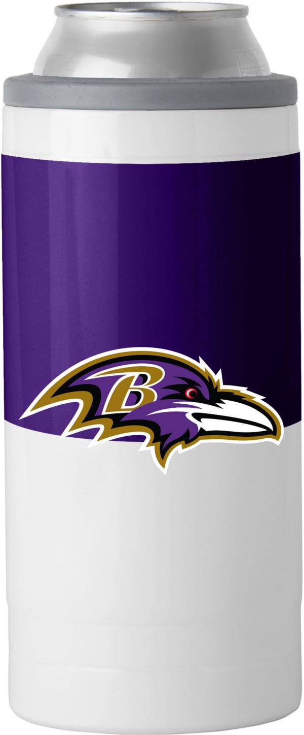 Logo Baltimore Ravens 12 oz. Slim Can Coozie