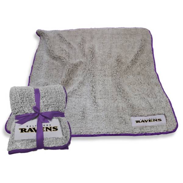 Logo Baltimore Ravens Frosty Fleece Blanket