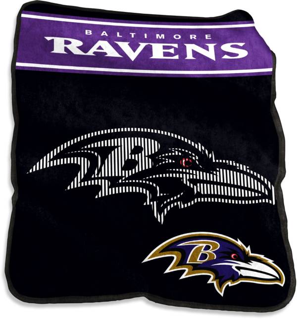 Logo Baltimore Ravens Raschel Throw product image