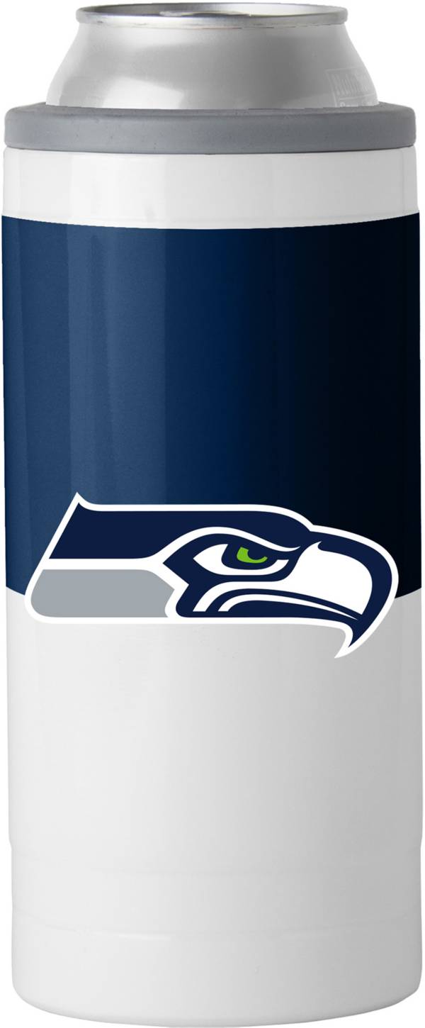 Logo Seattle Seahawks 12 oz. Slim Can Coozie