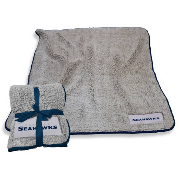 Logo Seattle Seahawks Frosty Fleece Blanket