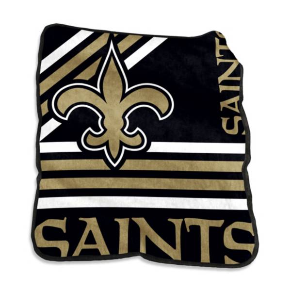 Logo New Orleans Saints Raschel Throw