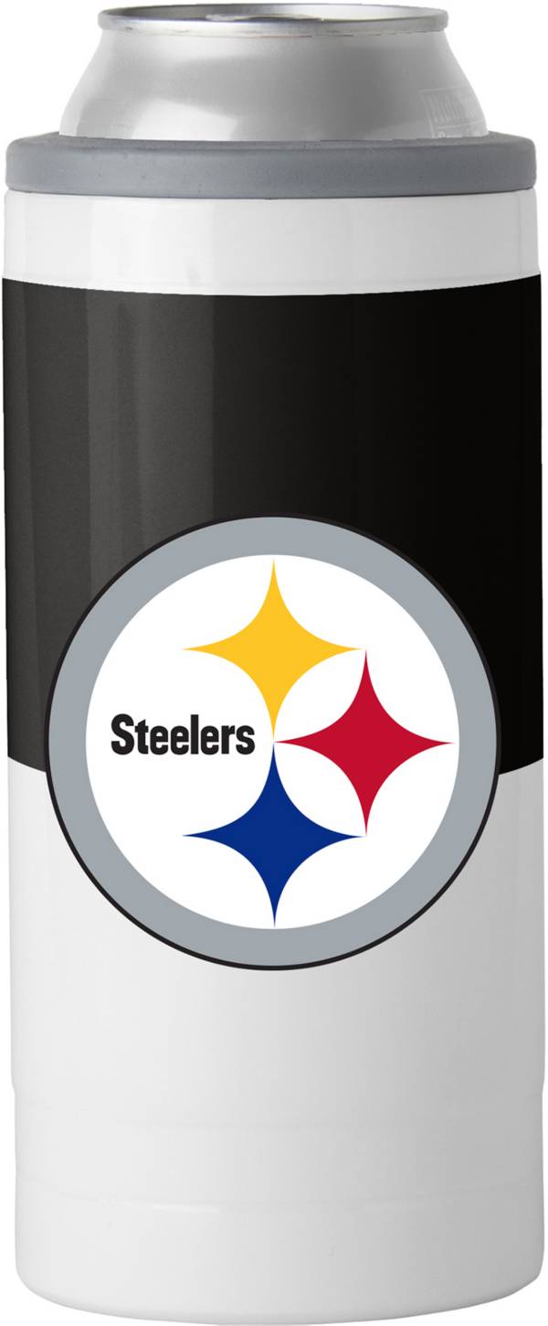 Logo Pittsburgh Steelers 12 oz. Slim Can Coozie