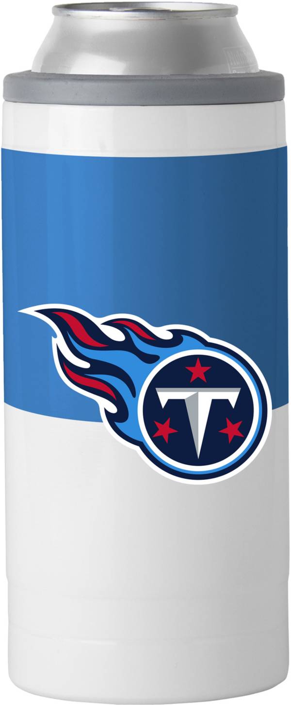 Logo Tennessee Titans 12 oz. Slim Can Coozie