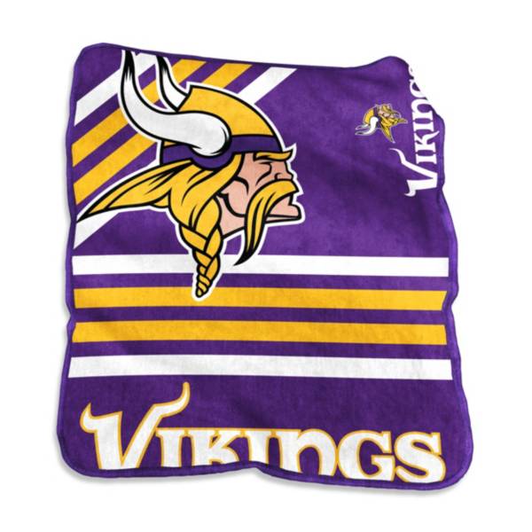 Logo Minnesota Vikings Raschel Throw product image