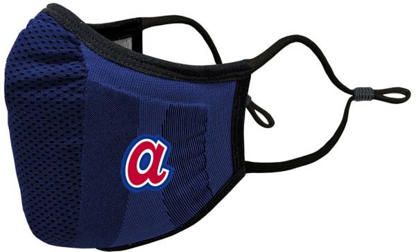 Levelwear Adult Atlanta Braves Blue Retro Logo Guard 3 Face Covering