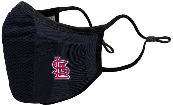 Levelwear Adult St. Louis Cardinals Navy Guard 3 Face Covering